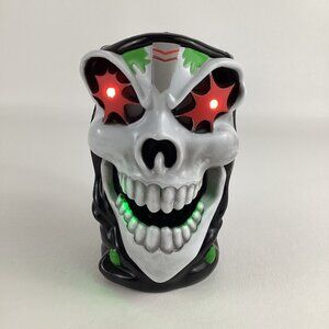 Monster Jam Grave Digger Souvenir Cup Flashing Light Up Mug Skull Skeleton